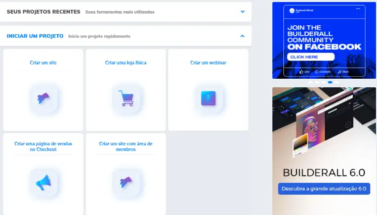 Iniciar um projeto